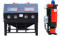 Пескоструйная камера PST-КСО-200.2-Н-ФВР-М на 4 места оператора