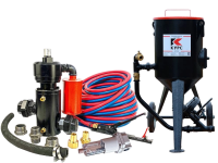 Пескоструйный аппарат PST-25 с фильтром, КПДУ twin 40 п.м.