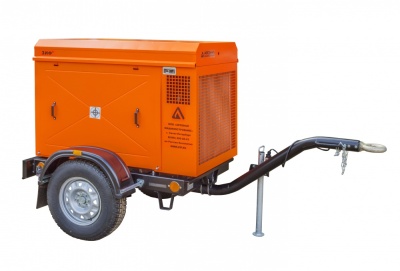 Передвижной винтовой компрессор АРСМАШ ЗИФ-СВЭ-6,3/0,7 на шасси